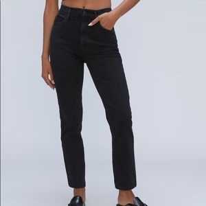Everlane Original Cheeky Jean Black
